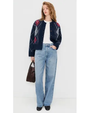 Moon River カーディガン ネイビー・マルチ - サムネイル5