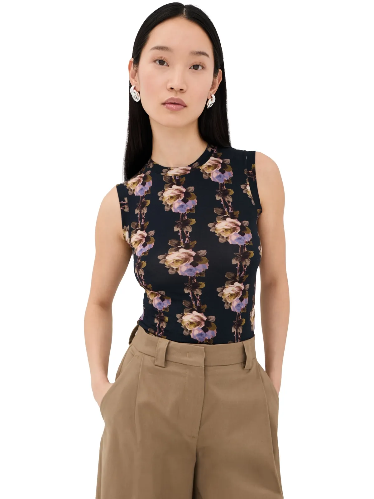 Meryll Rogge プリント ジャージーTシャツ - 画像1