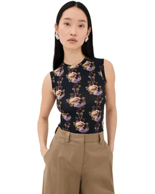 Meryll Rogge プリント ジャージーTシャツ - サムネイル1