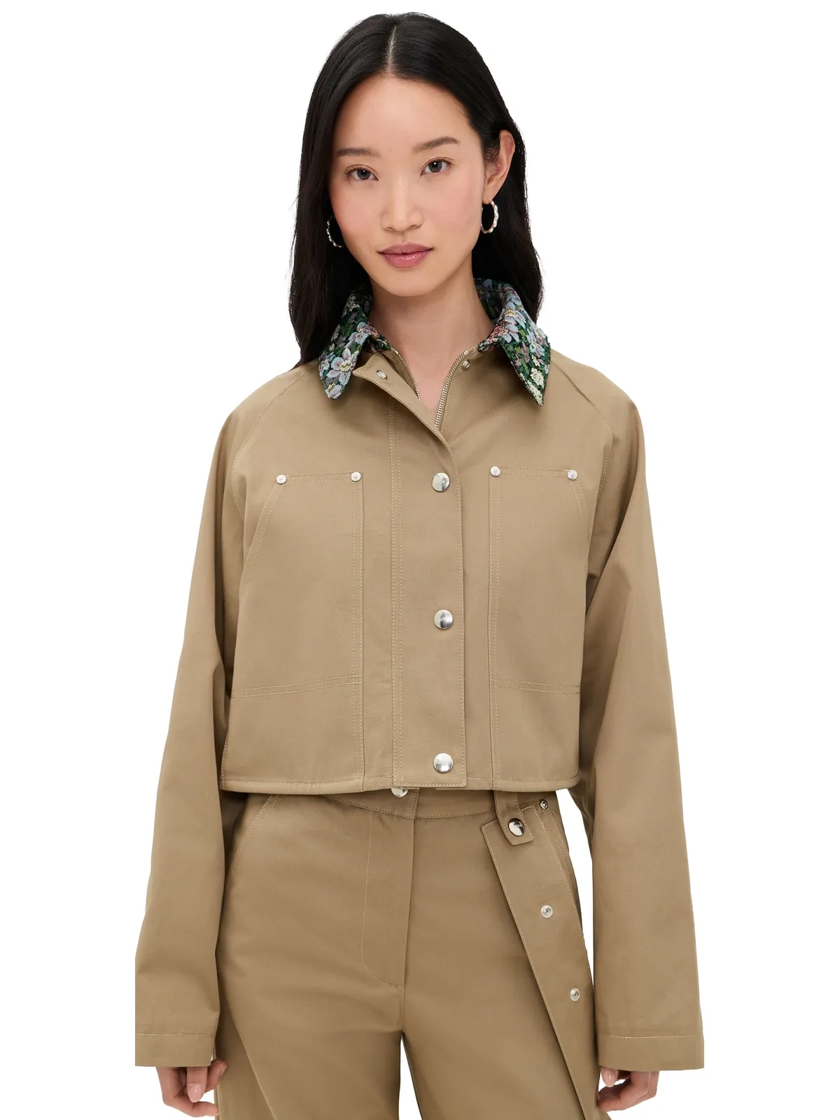MSGM ブロケードカラー ジャケット - 画像1
