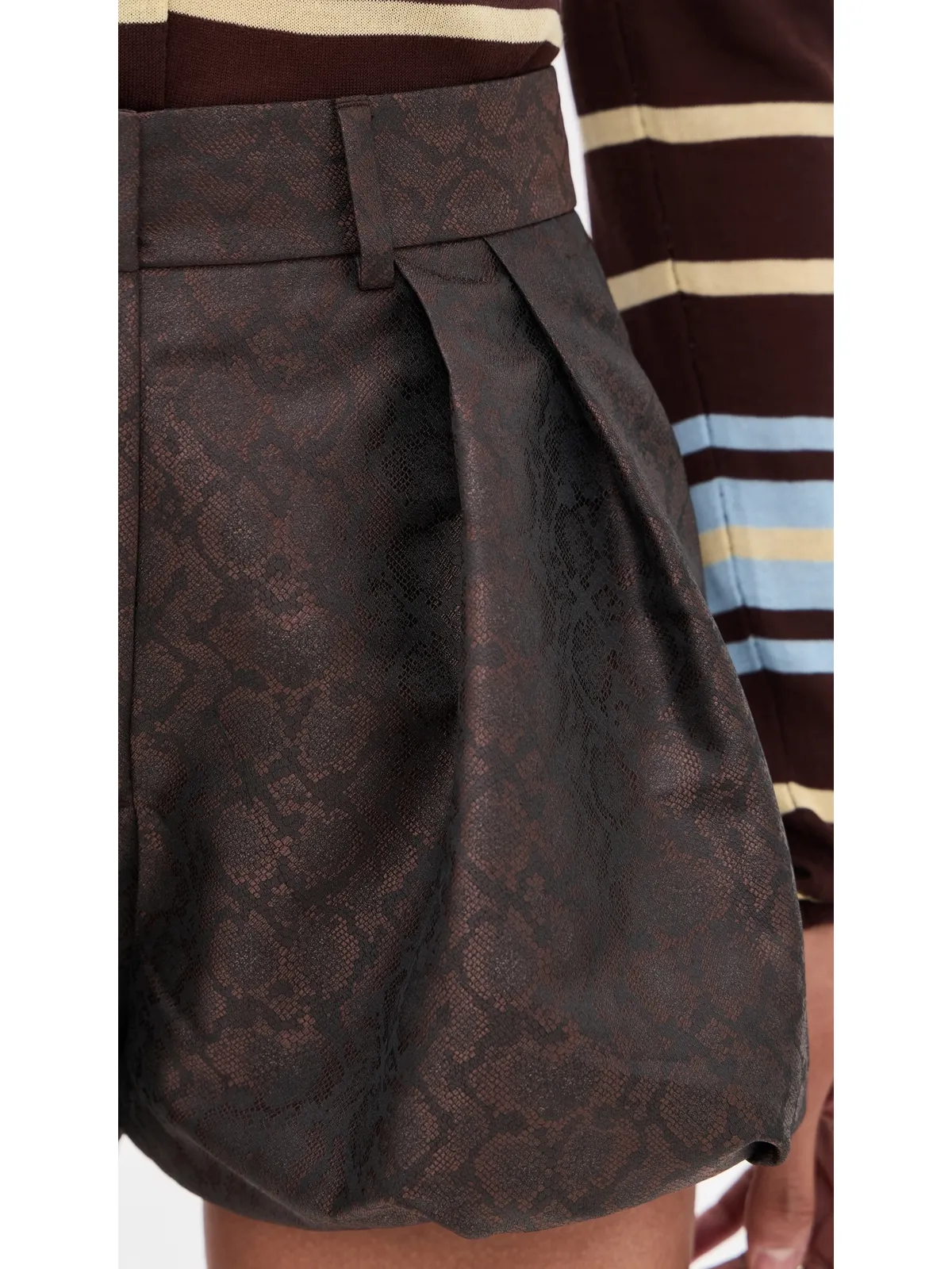 MSGM バブルミニショーツ - 画像6