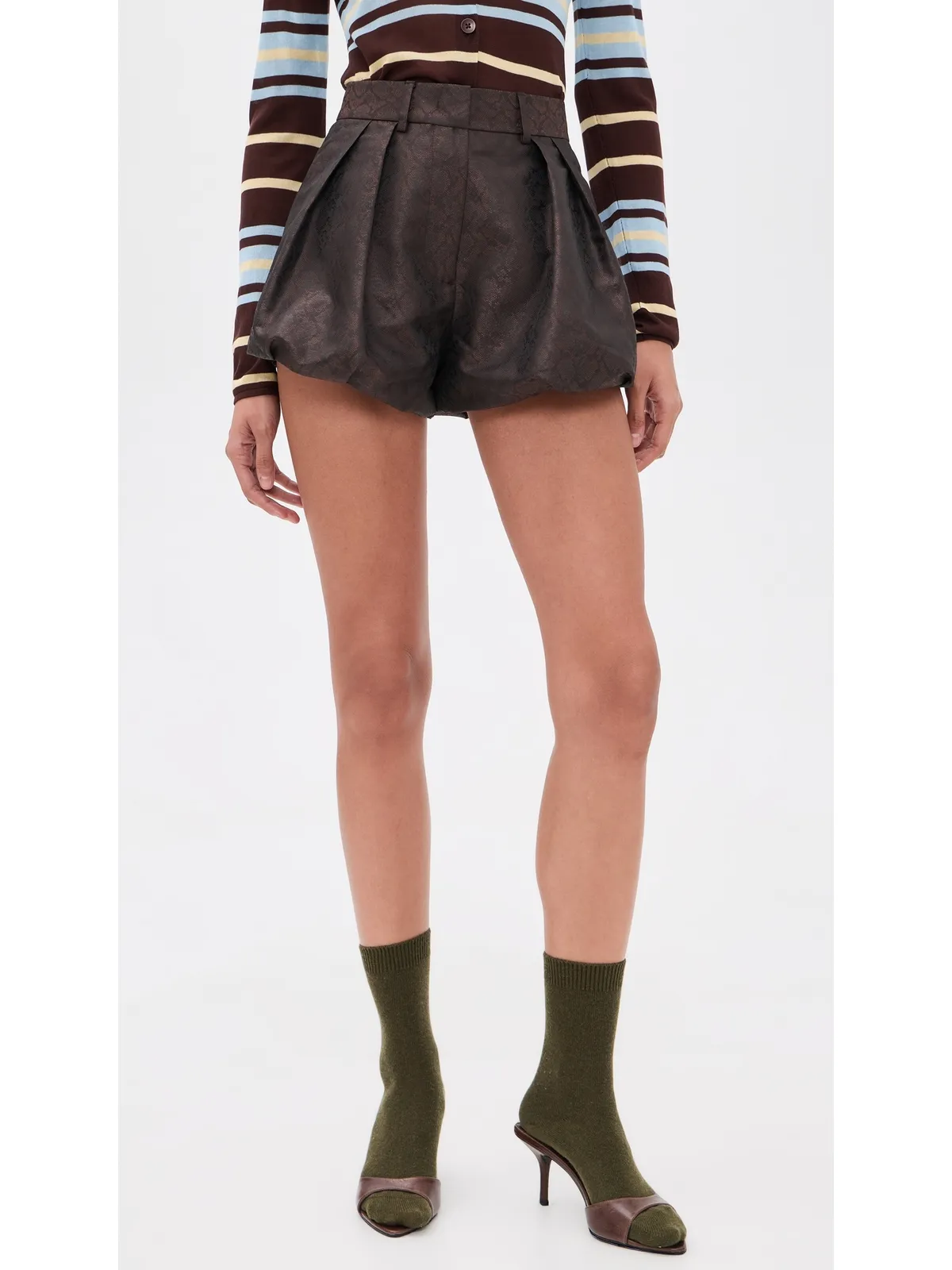 MSGM バブルミニショーツ - 画像2