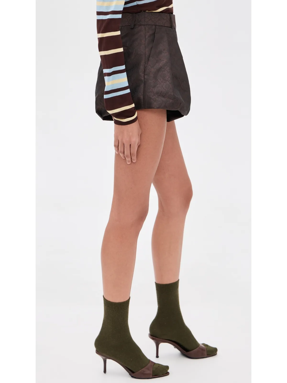 MSGM バブルミニショーツ - 画像4