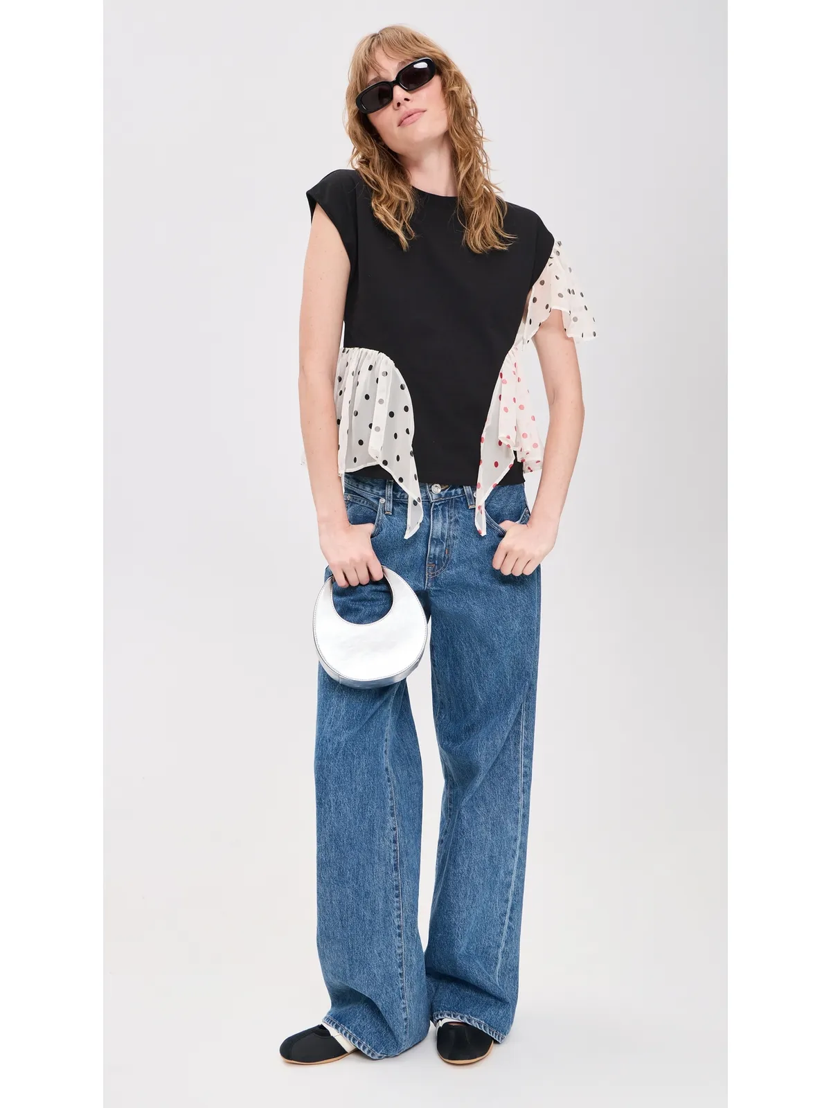 MSGM ポルカドットTシャツ - 画像5