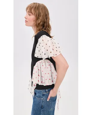 MSGM ポルカドットTシャツ - サムネイル4