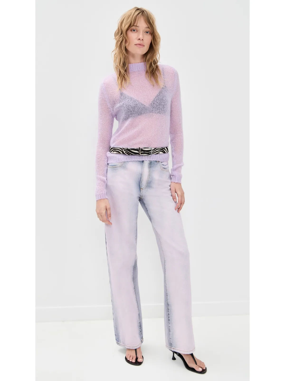 MSGM カラーデニムジーンズ - 画像5