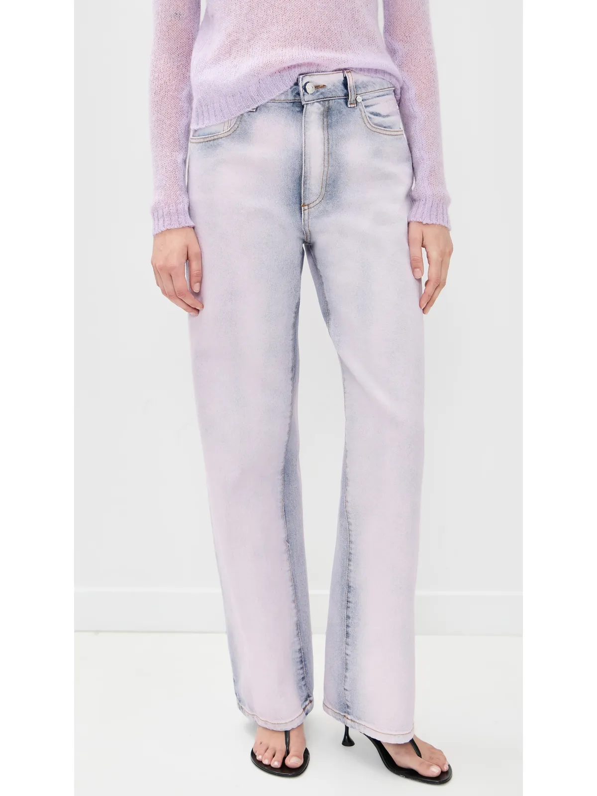 MSGM カラーデニムジーンズ - 画像2