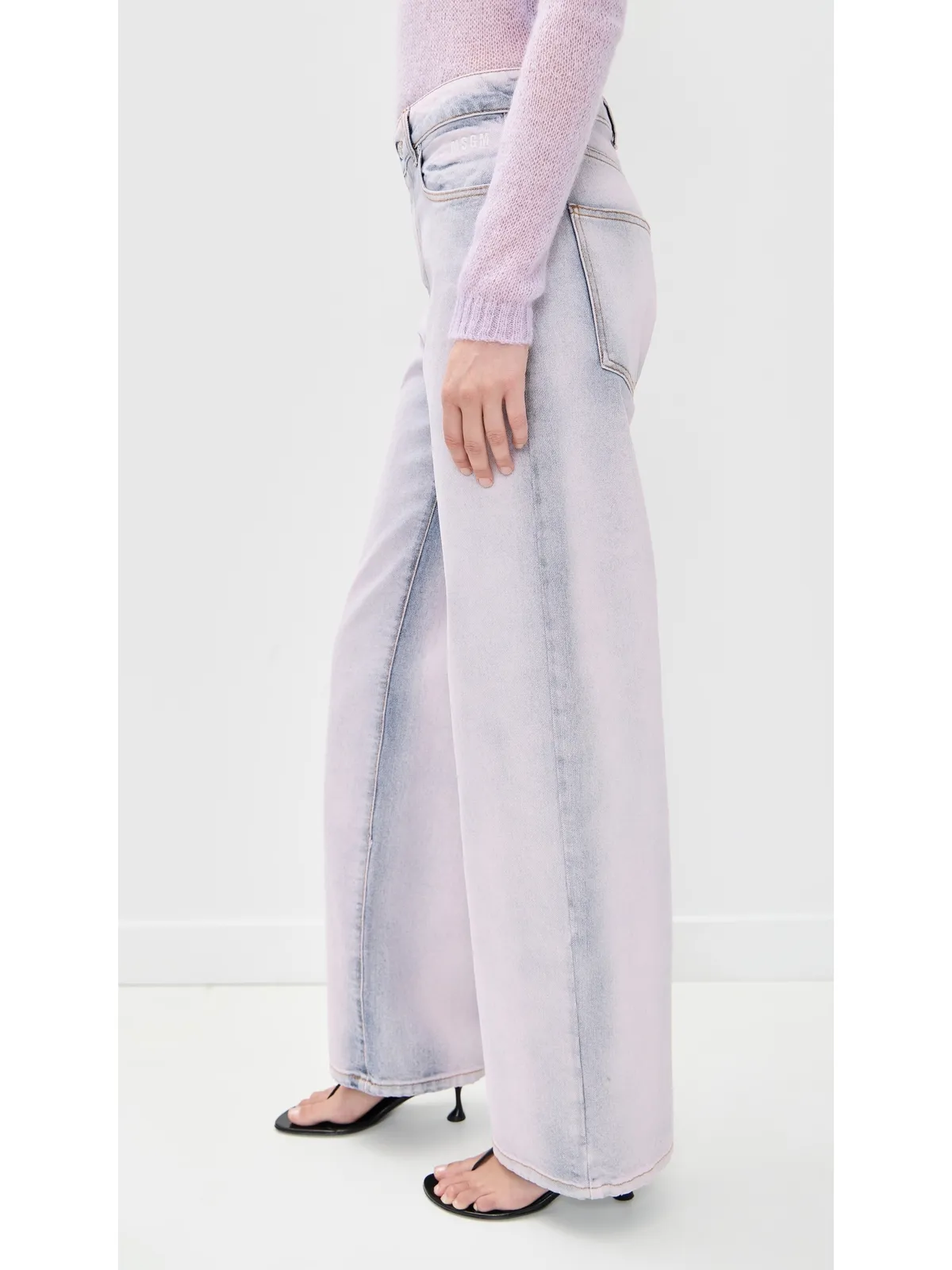 MSGM カラーデニムジーンズ - 画像4