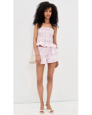 Madison the Label アリシー バブルショーツ チェックプリント - サムネイル5