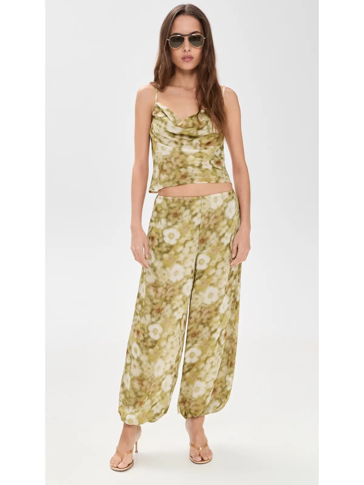 Madison the Label Frida Jeanie Balloon Pants Citrus Bloom - 画像5