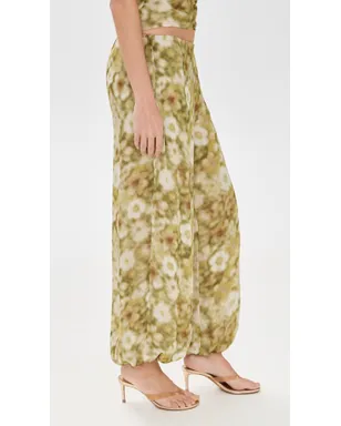 Madison the Label Frida Jeanie Balloon Pants Citrus Bloom - サムネイル4