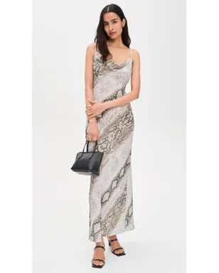 Madison the Label Fontana Maxi Dress Snake Print - サムネイル5
