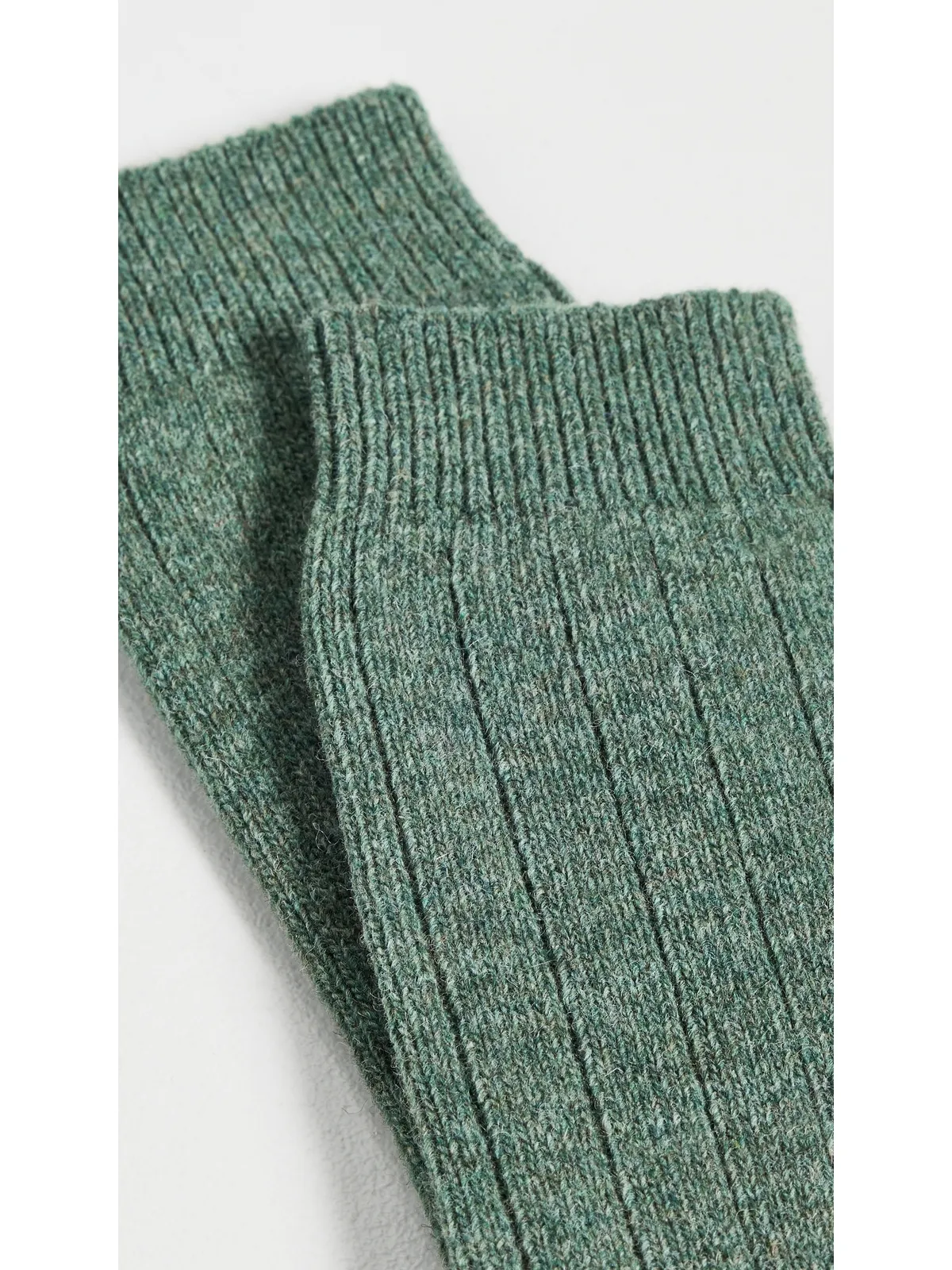 NN07 Melange Wool Socks Capers - 画像3