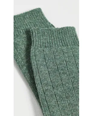 NN07 Melange Wool Socks Capers - サムネイル3