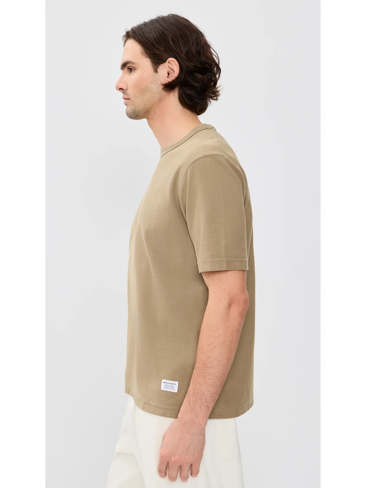 Norse Projects エルメルンデ Tシャツ Walnut - 画像4
