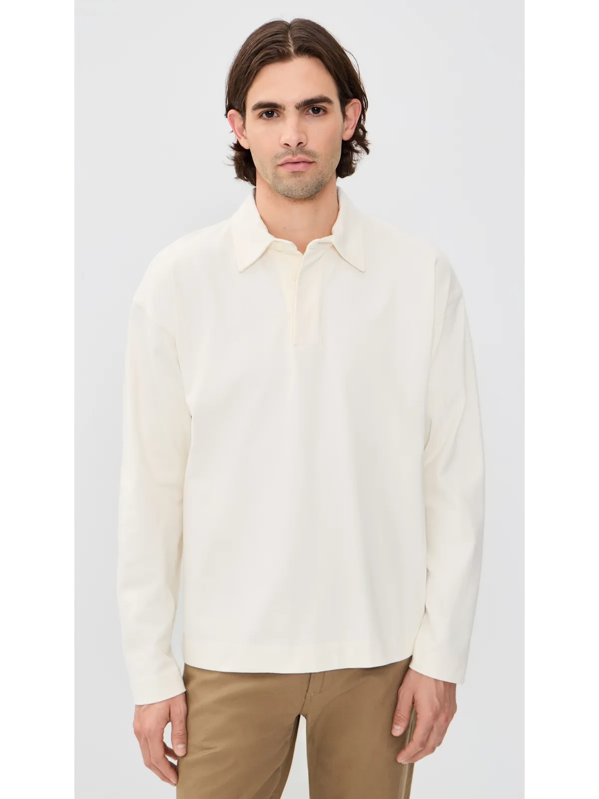 Norse Projects イセフォルド コンパクト コットン ポロシャツ - 画像2