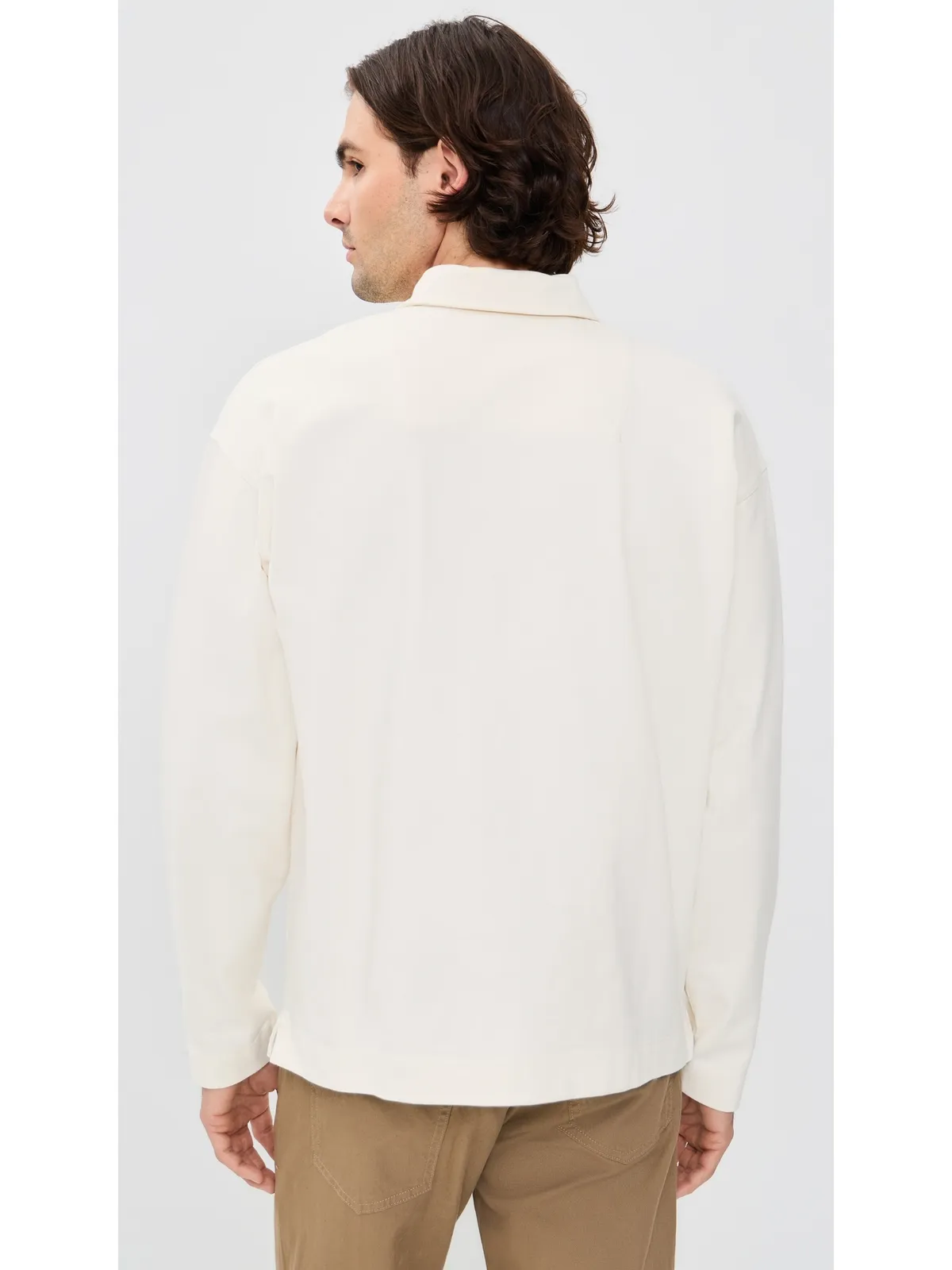 Norse Projects イセフォルド コンパクト コットン ポロシャツ - 画像3