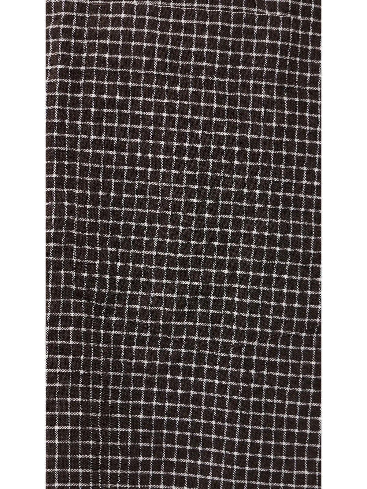 Norse Projects Espevik Check Oversized Shirt Taupe - 画像6