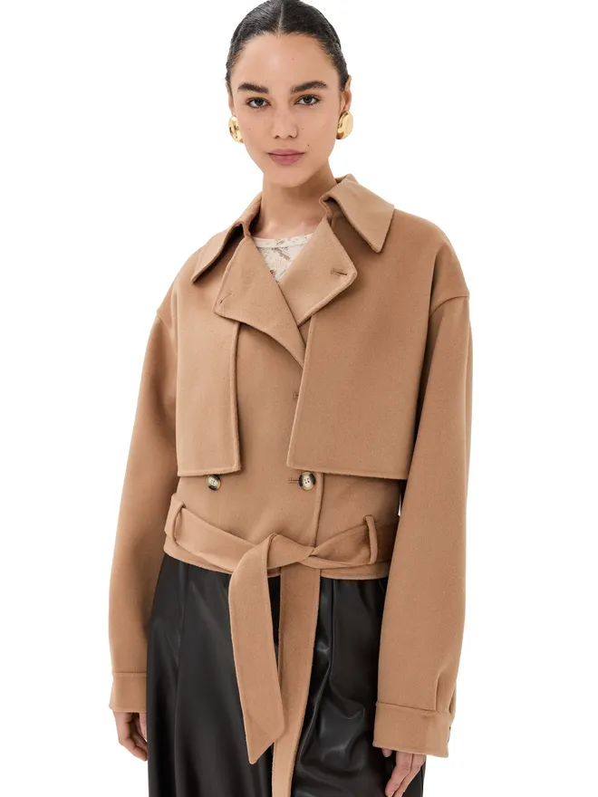 Nanushka Nanushka Satoyo Jacket Camel Mの商品画像