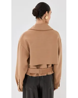 Nanushka Satoyo Jacket Camel M - サムネイル3
