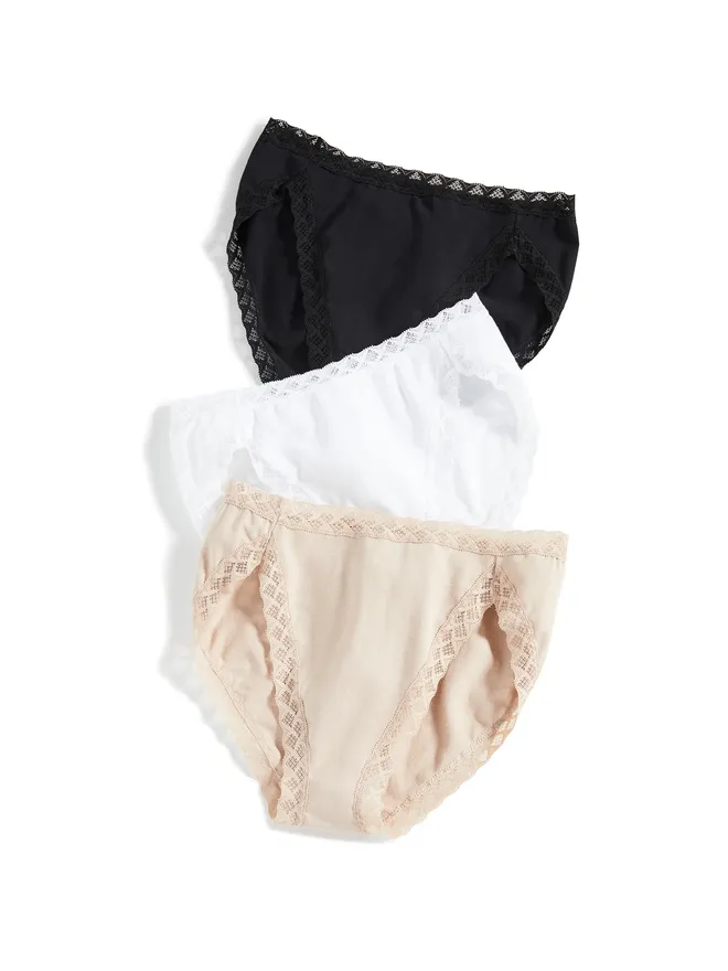 Natori Natori Bliss French Cut Briefs 3-Pack フレンチカットブリーフ 3枚組の商品画像