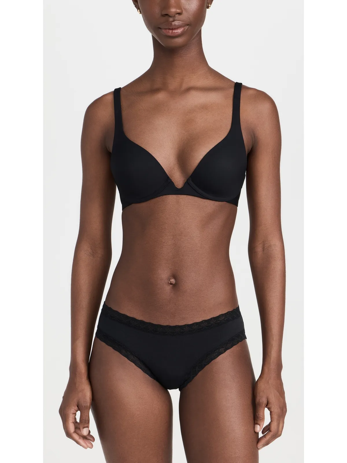 Natori Verge コンバーチブル・プランジ Contour アンダーワイヤーブラ - 画像6