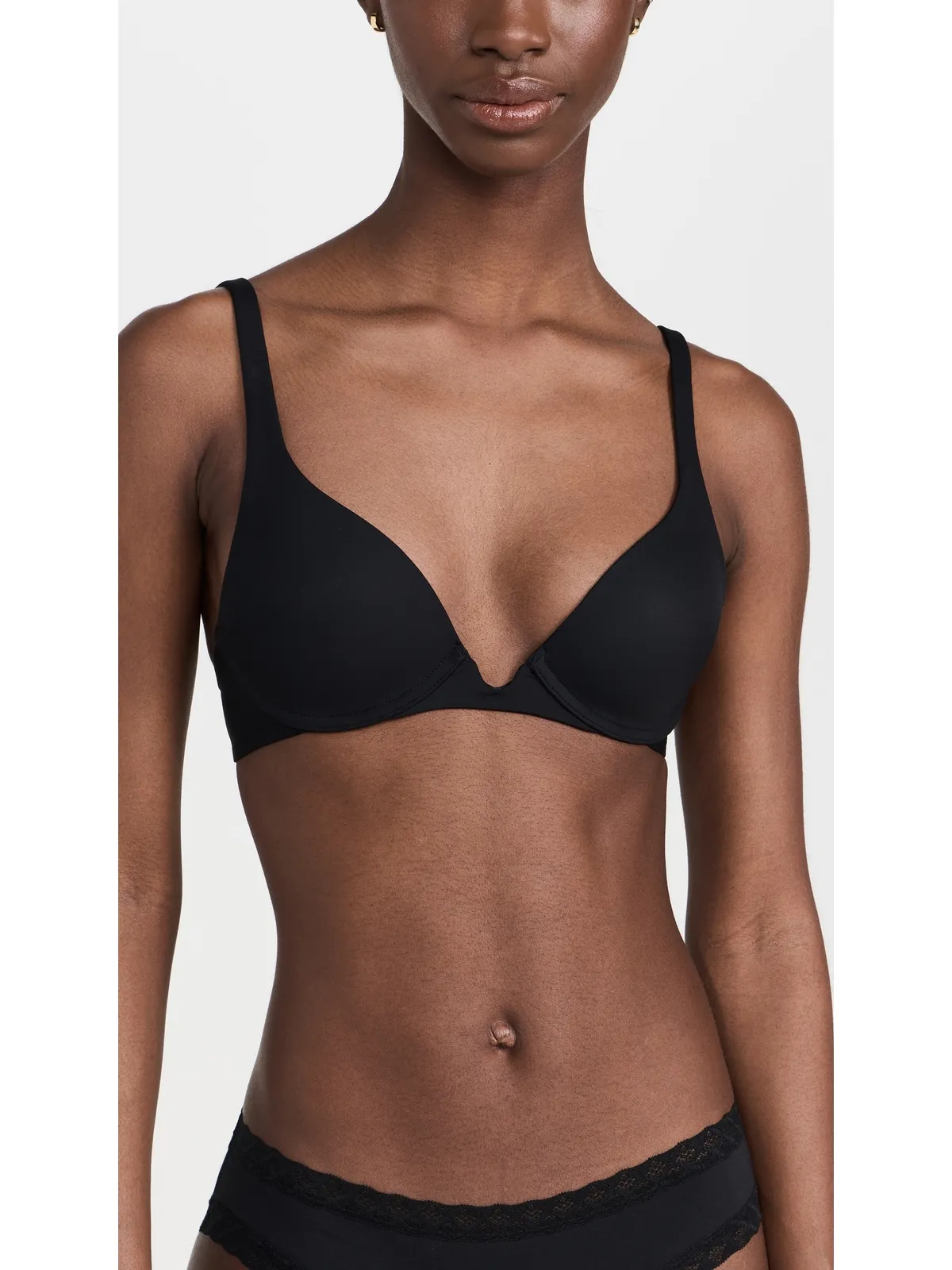 Natori Verge コンバーチブル・プランジ Contour アンダーワイヤーブラ - 画像2