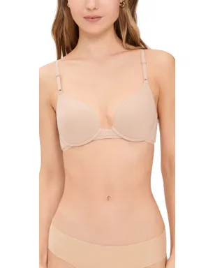Natori ブリス コットン コンバーチブル Tシャツブラ（カフェ） - サムネイル1