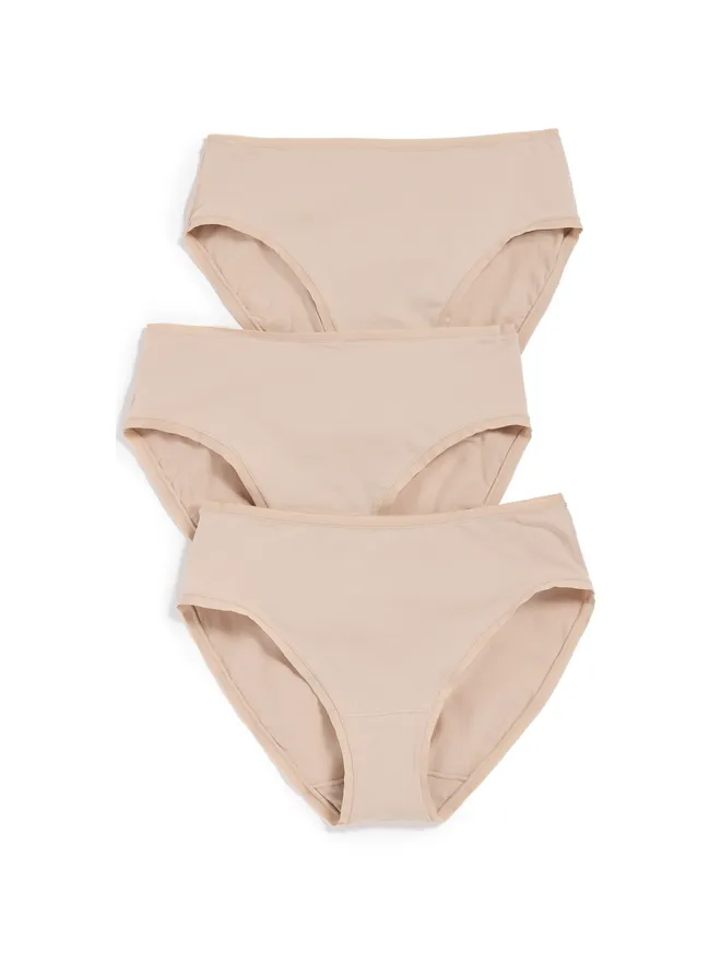 Natori Natori ブリス・ベア コットン ヒップスター パンティー 3枚組の商品画像