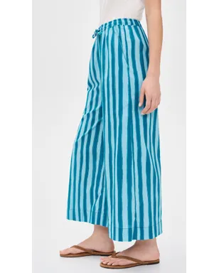 Natalie Martin Collection Lauren パンツ バティックストライプ プール - サムネイル4
