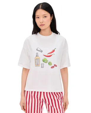 Never Fully Dressed スパイシーマルガリータの材料 Tシャツ - サムネイル1