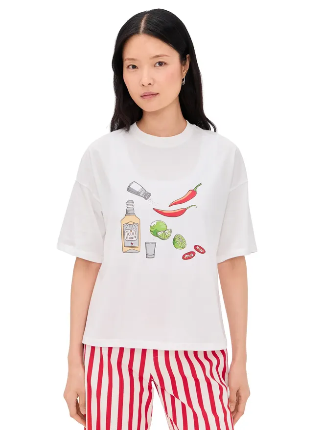 Never Fully Dressed Never Fully Dressed スパイシーマルガリータの材料 Tシャツの商品画像
