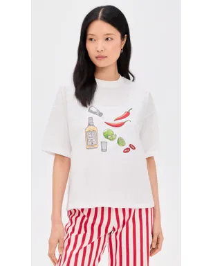 Never Fully Dressed スパイシーマルガリータの材料 Tシャツ - サムネイル2