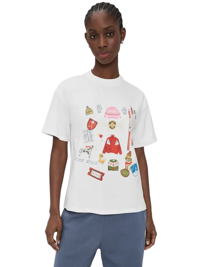 Never Fully Dressed Never Fully Dressed スキーTシャツの商品画像