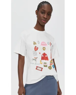 Never Fully Dressed スキーTシャツ - サムネイル2