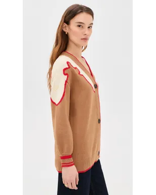 Never Fully Dressed Cowgirl Martha Cardigan Brown - サムネイル4