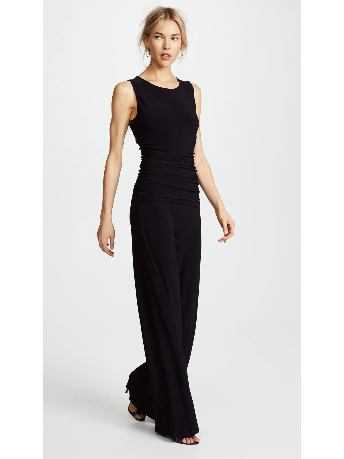 Norma Kamali Kamali Kulture Shirred Waist Jumpsuit - 画像5