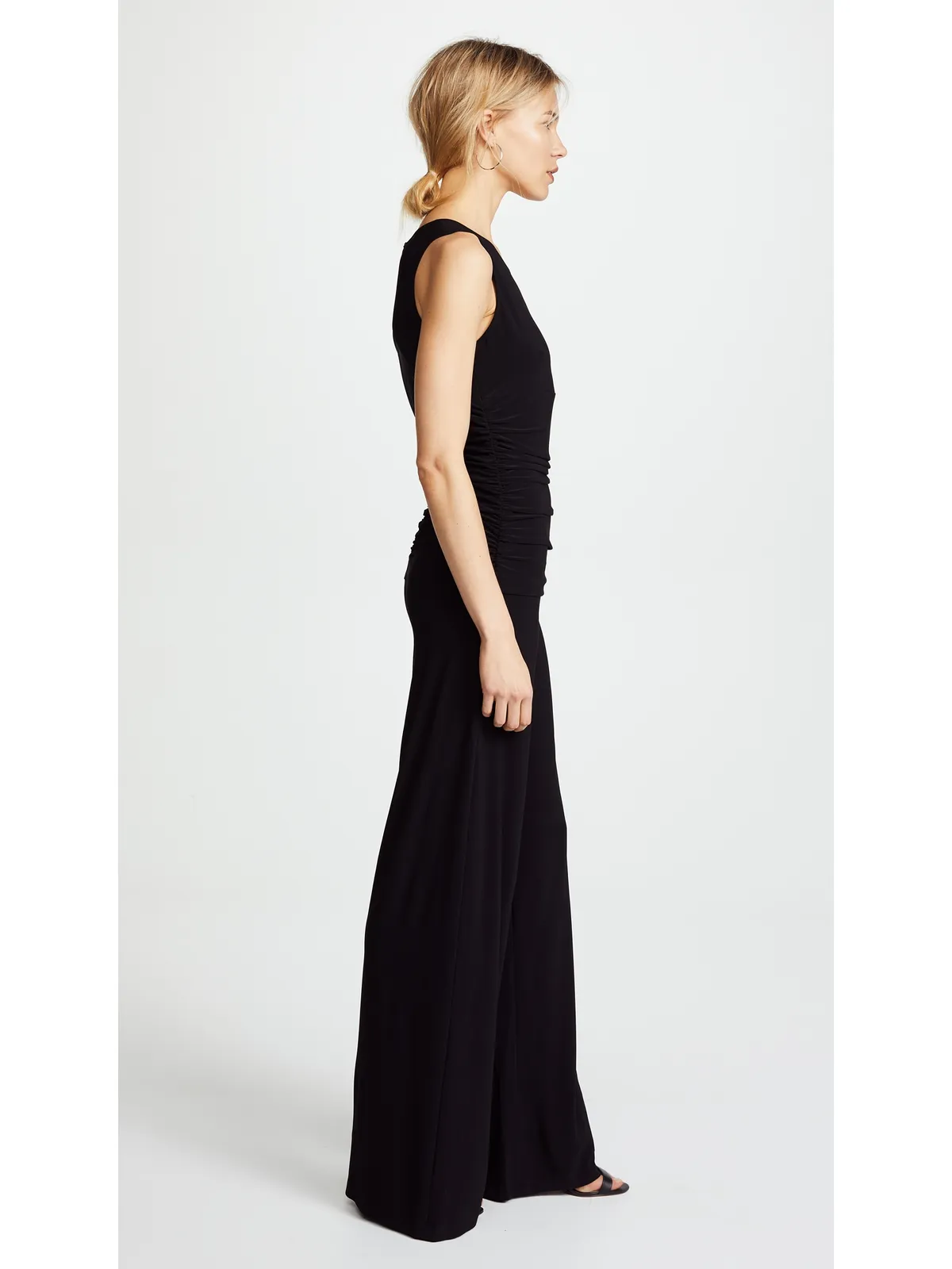 Norma Kamali Kamali Kulture Shirred Waist Jumpsuit - 画像4