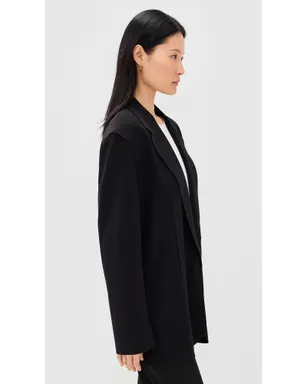 Norma Kamali オーバーサイズ・シングルブレストジャケット - サムネイル4