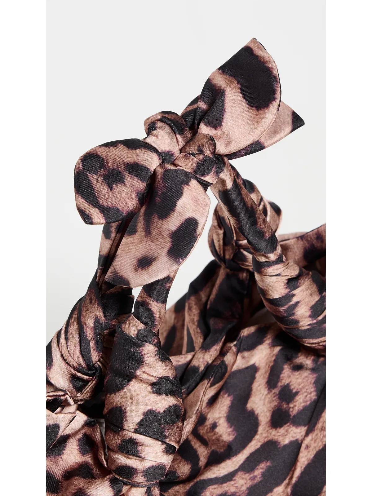 NLA Collection チーター柄ノットバッグ - 画像5