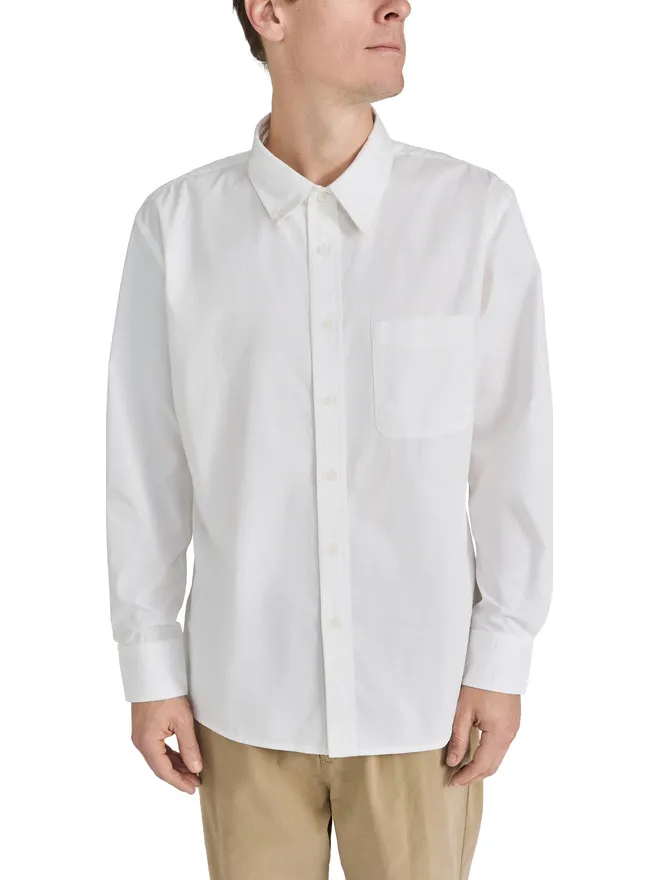 NILI LOTAN Nili Lotan Finn Shirt Ivoryの商品画像