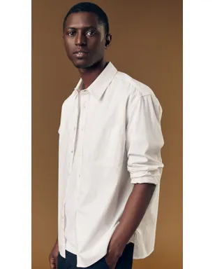 Nili Lotan Finn Shirt Ivory - サムネイル2