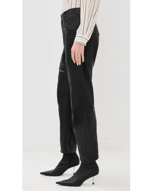 Nili Lotan ション レザー パンツ - サムネイル4