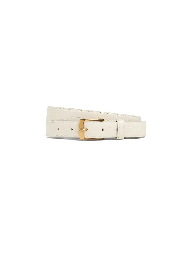 NILI LOTAN Nili Lotan ダナベルト アイボリー ゴールドバックル付きの商品画像