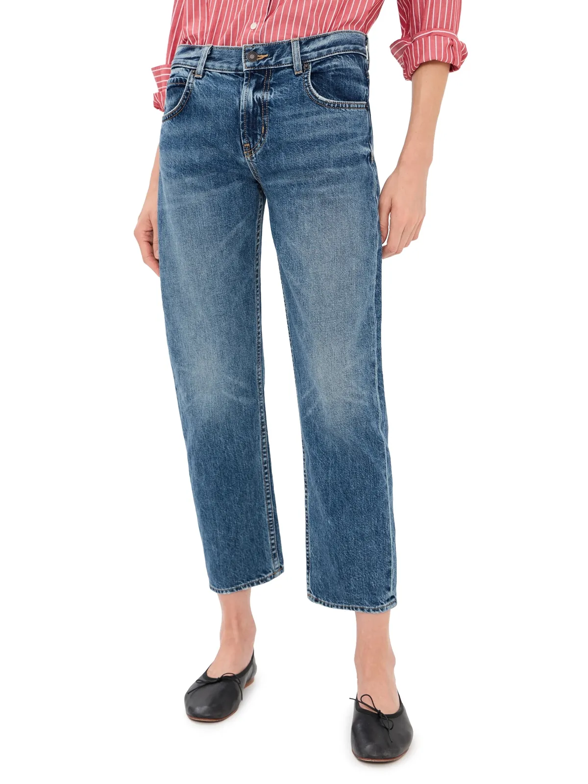 Nili Lotan Lorimer Jeans ローズボウルウォッシュ - 画像1