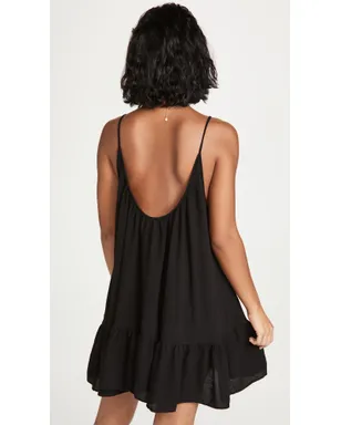 9seed St. Tropez Mini Dress Black - サムネイル3
