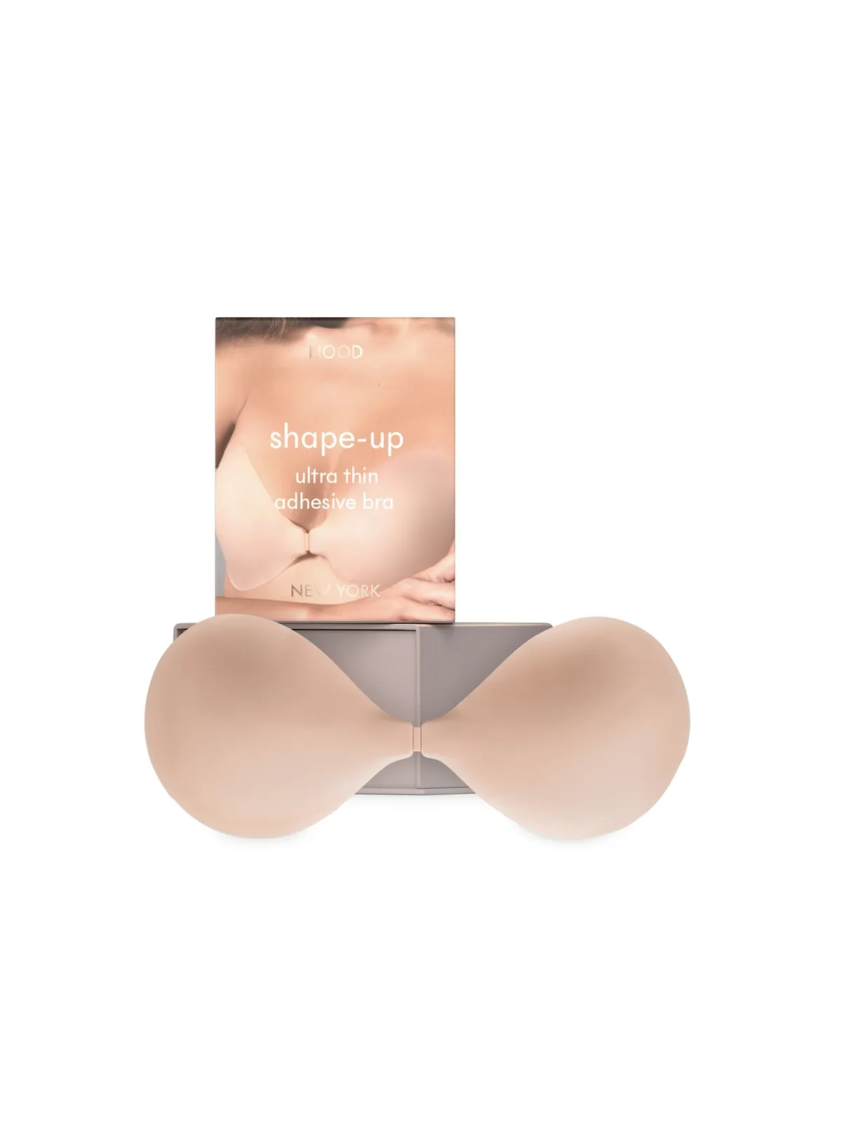 NOOD New York Shape Up シリコン接着リユースブラ No.5 ソフトタン - 画像5