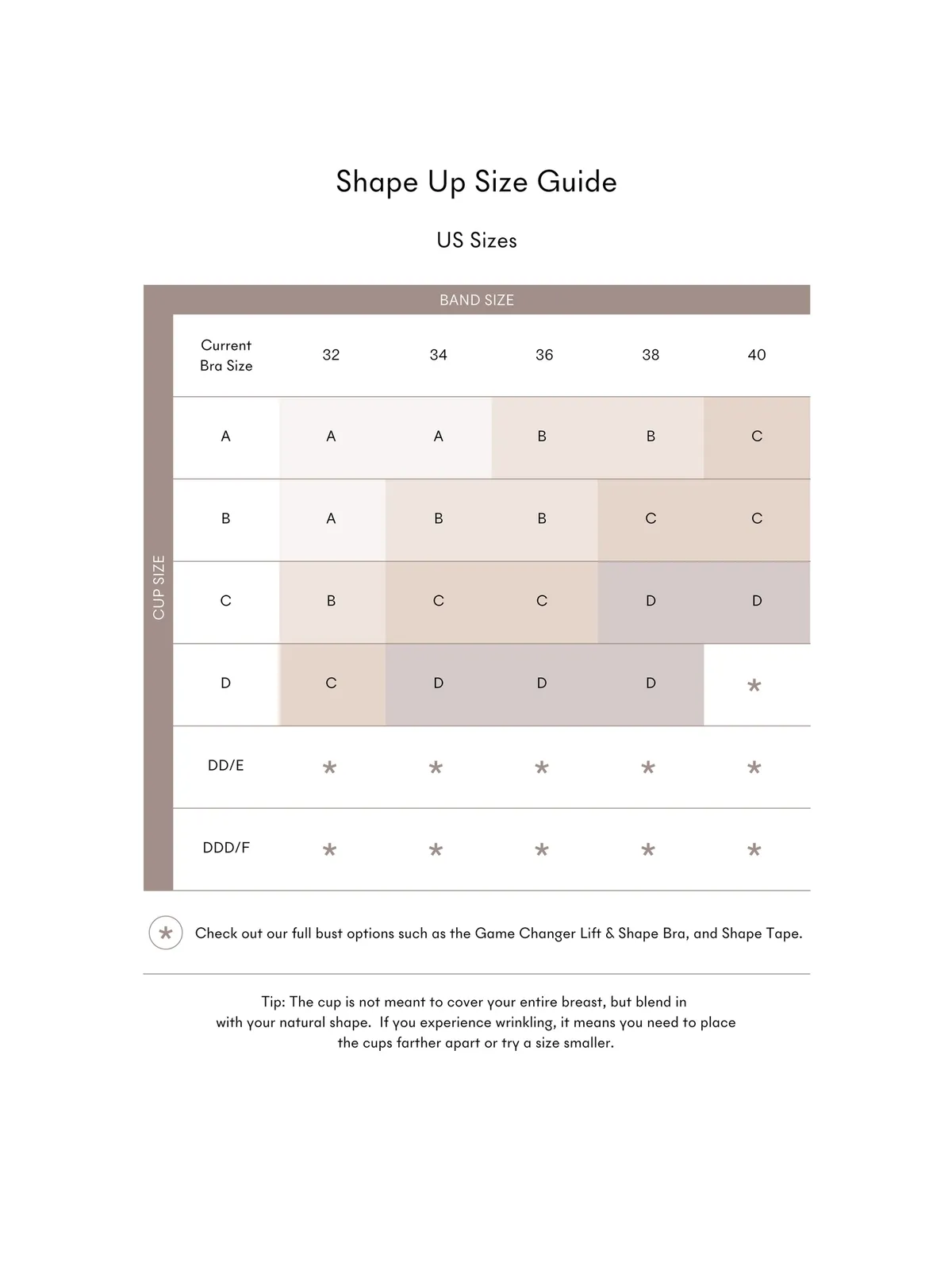 NOOD New York Shape Up シリコン接着リユースブラ No.5 ソフトタン - 画像4