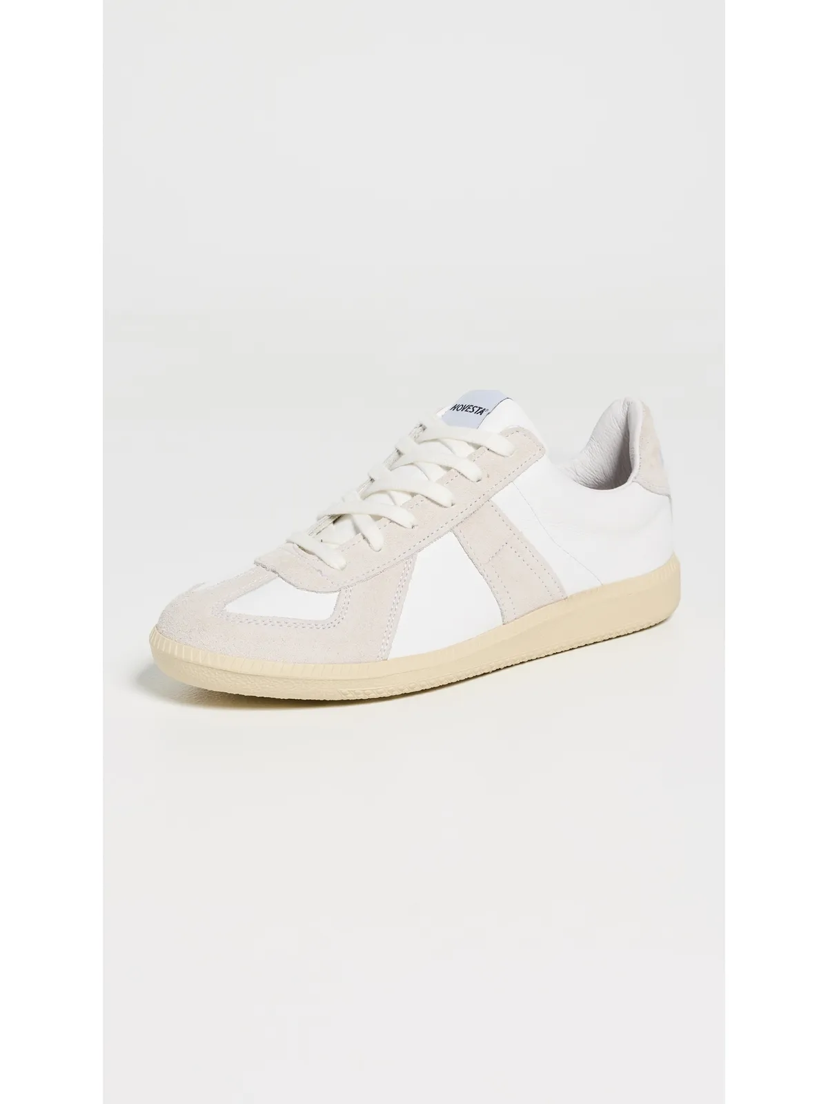 Novesta Gat All Leather Sneakers White/Transparent - 画像2