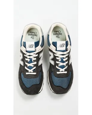 New Balance 574 スニーカー ブラック/グレー - サムネイル4